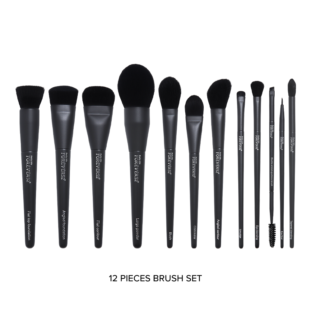 Academic 12 Pcs Brush Set With 1 Sponge